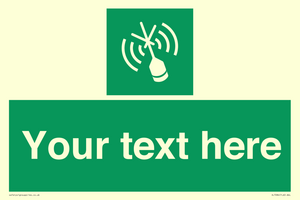 Custom sign safe condition Emergency position beacon